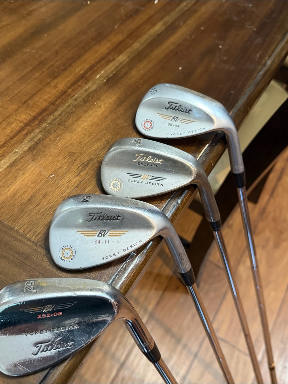 4 Piece Vokey Wedge Set (52,54,56,58)